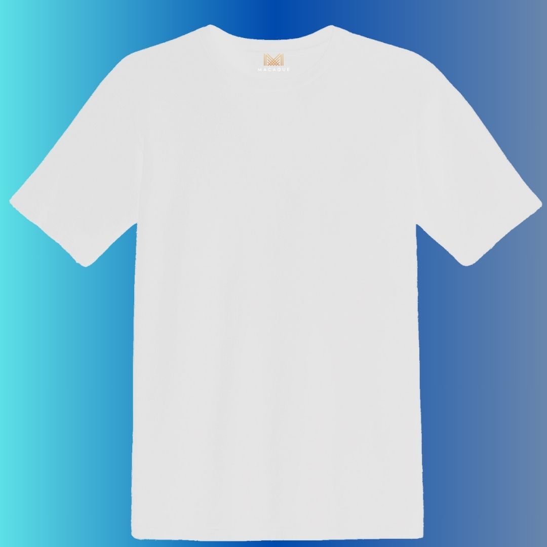 Men's Classic Round Neck Tshirt White