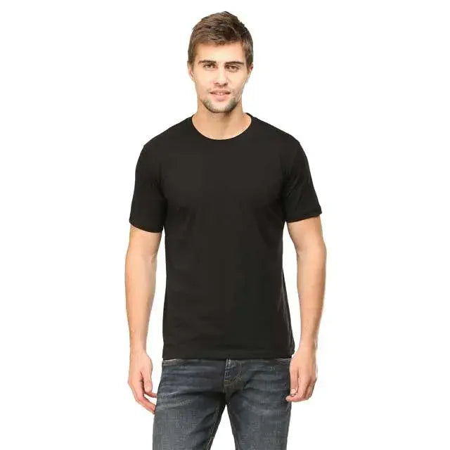 Men's Classic Round Neck Tshirt Black